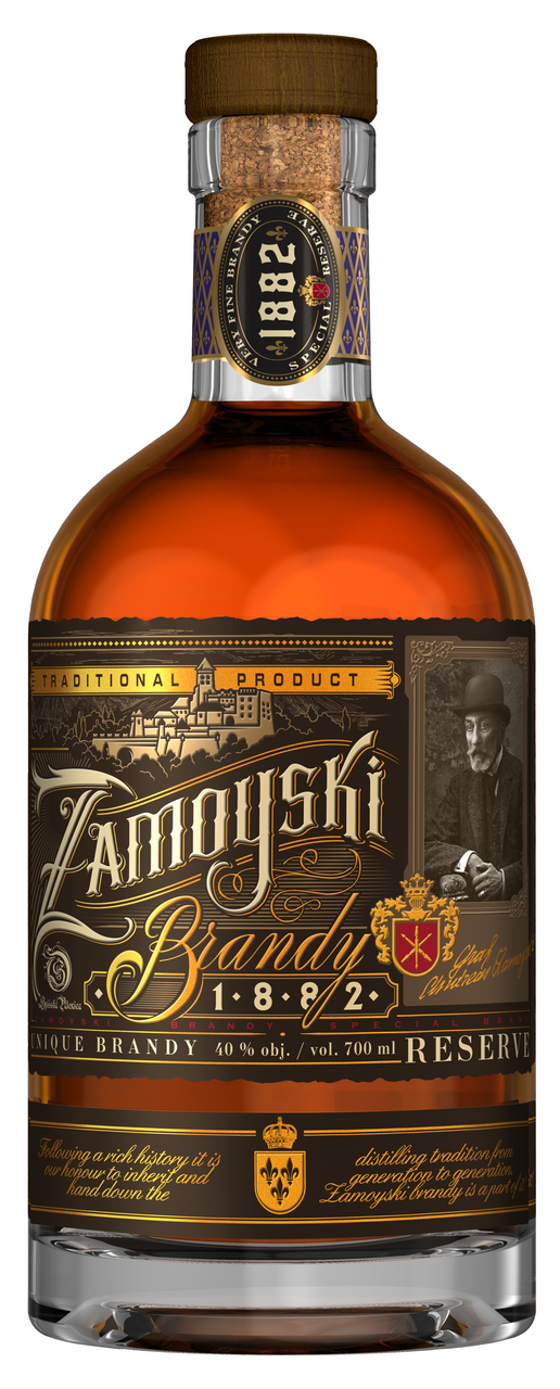 ZAMOYSKY Brandy 40% 700 ml