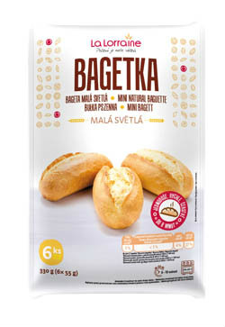 La Lorraine Bagetka svetlá mraz. 6 x 330 g