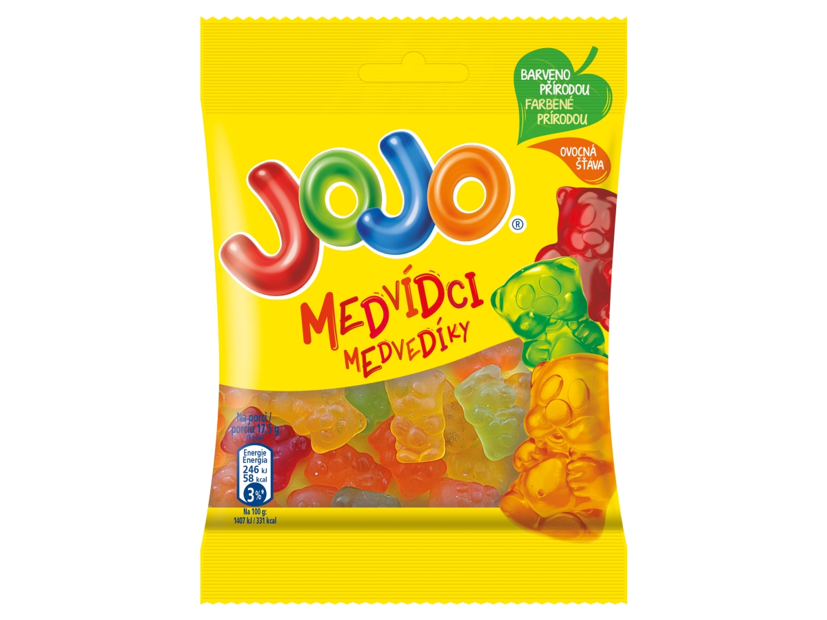 JOJO Medvedíky cukríky 80 g