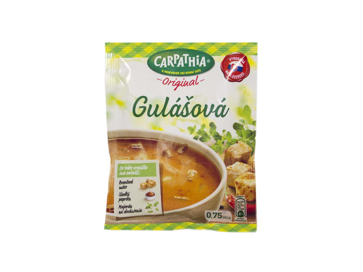 CARPATHIA Original Gulášová polievka 59 g