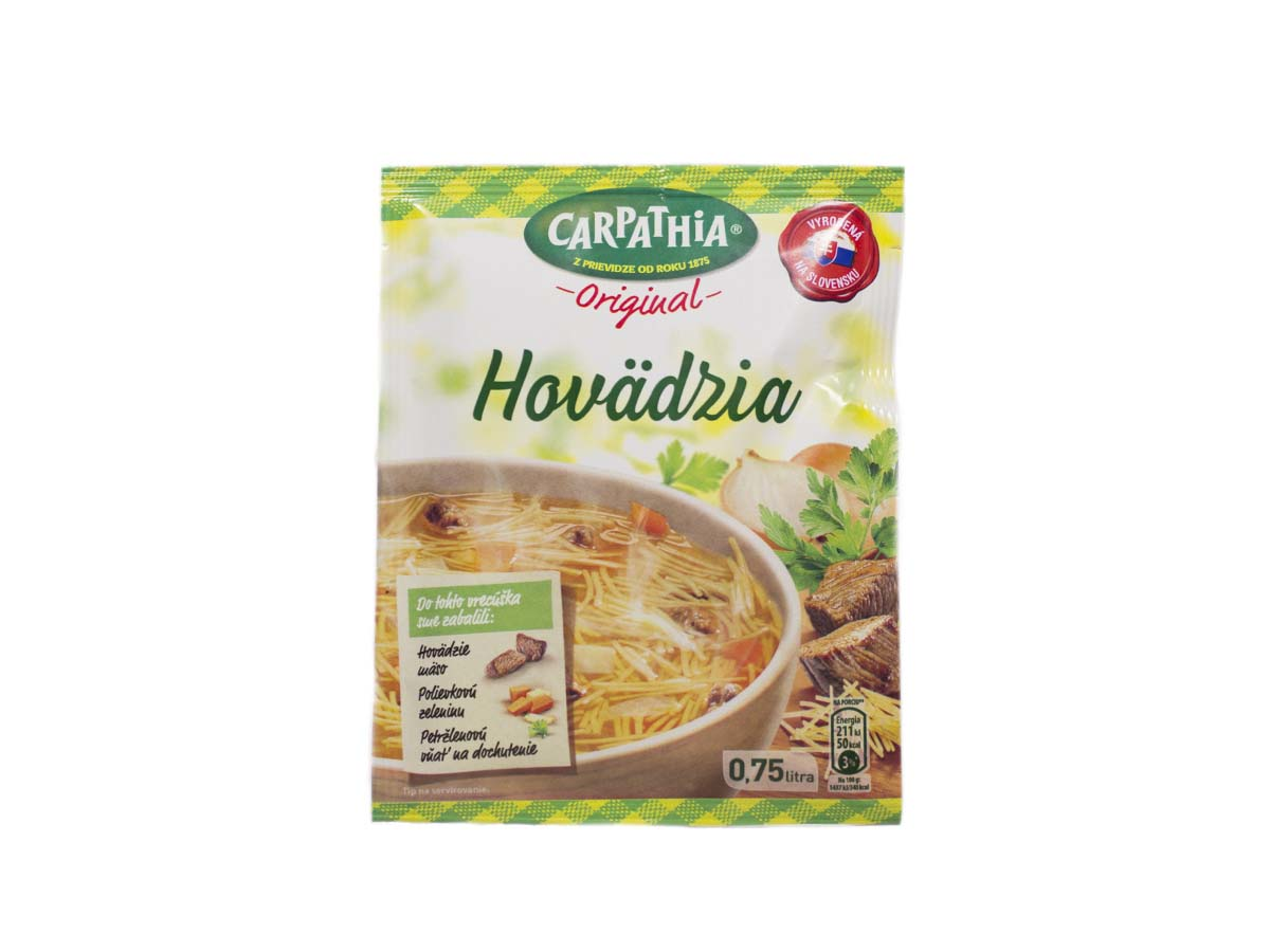 CARPATHIA Original Hovädzia polievka 44 g