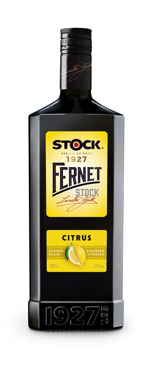 FERNET STOCK Citrus 27% 1 l