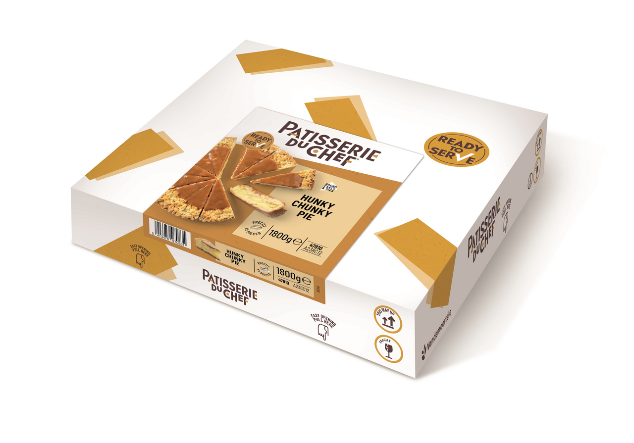 Vandemoortele Jablkový koláč s karamelom mraz. 1800 g