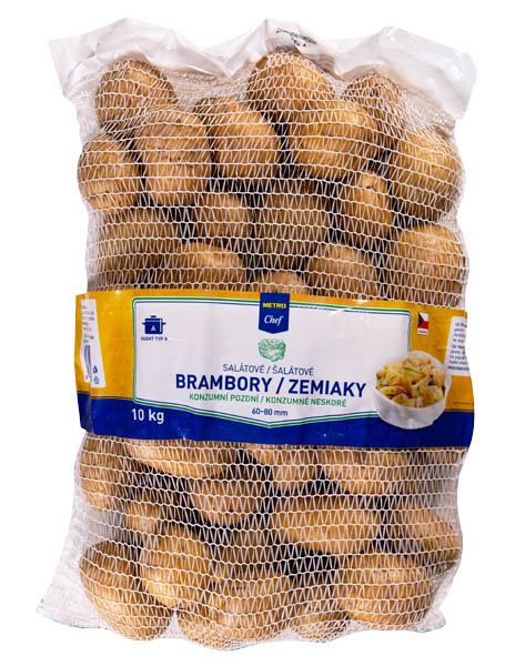 METRO Chef Zemiaky konzumné A 60/80 CZ čerstvé 10 kg