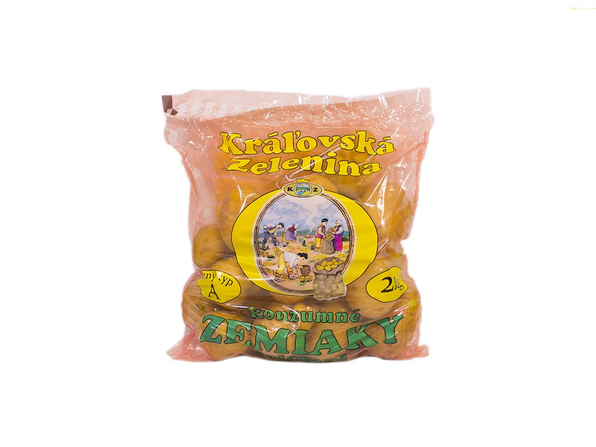 Zemiaky prané žlté SK 40/60 A čerstvé 2 kg