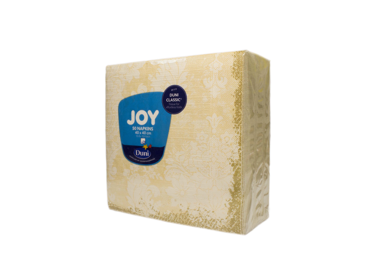 Duni servítky papierové Royal Cream 40 cm 50 ks