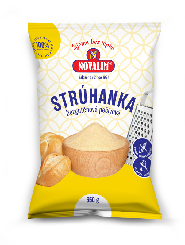 NOVALIM Strúhanka bezgluténová 350 g