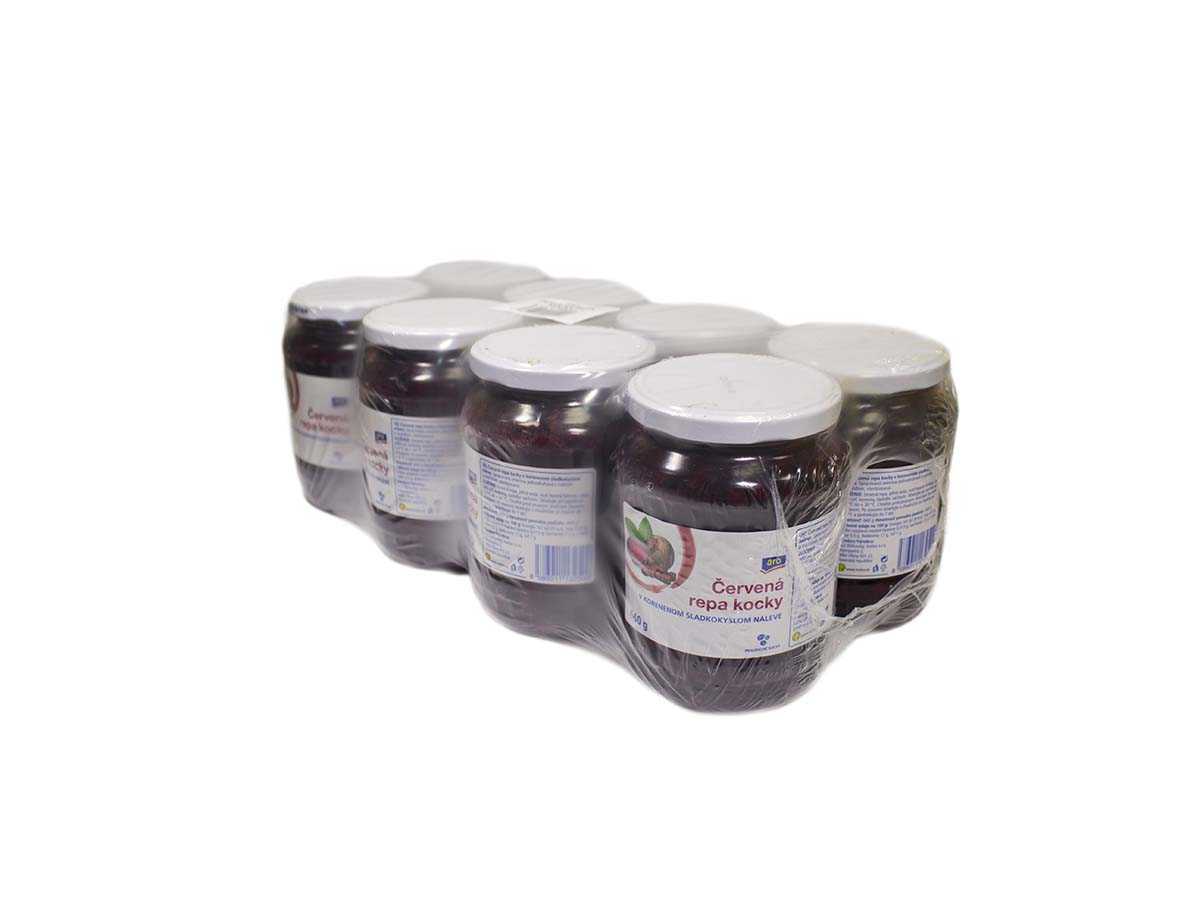 aro Červená repa kocky 8 x 660 g