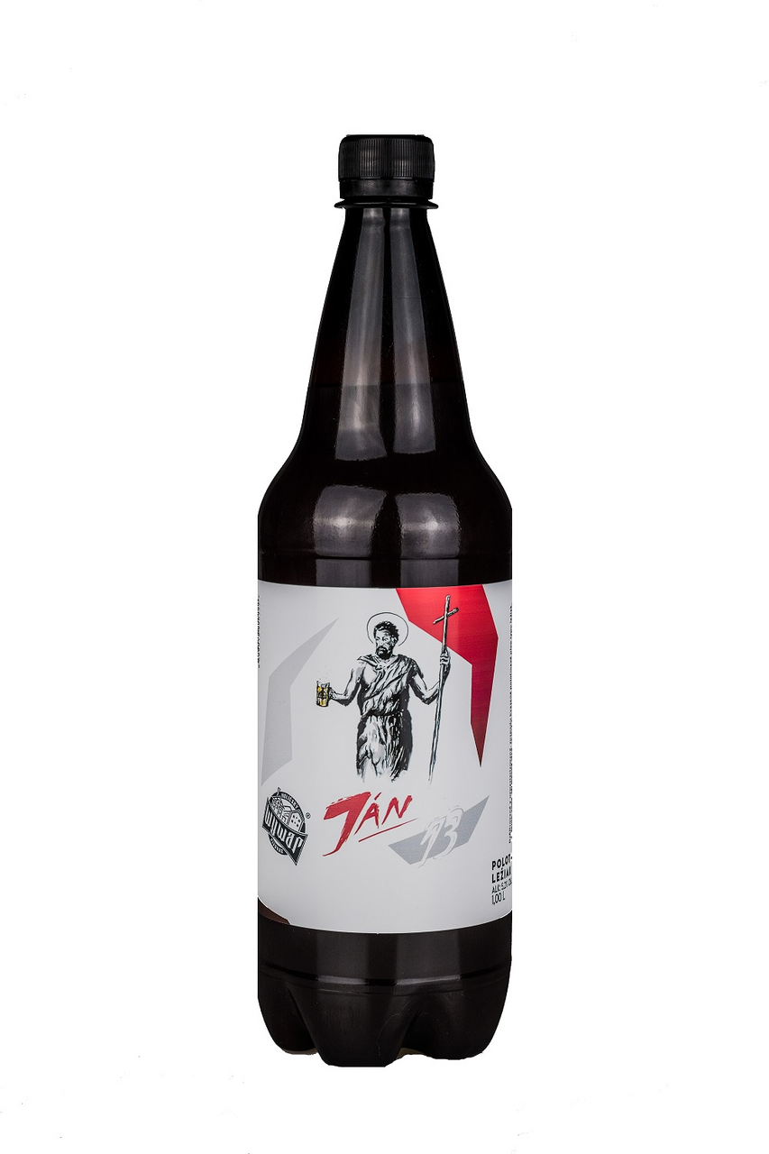WYWAR Ján 13° pivo 1 l vratná PET fľaša