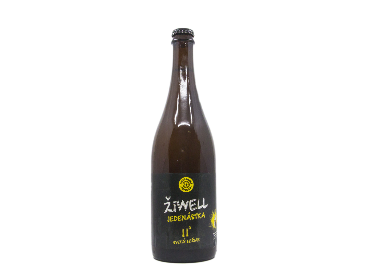 ŽiWELL Jedenástka pivo 11° 750 ml