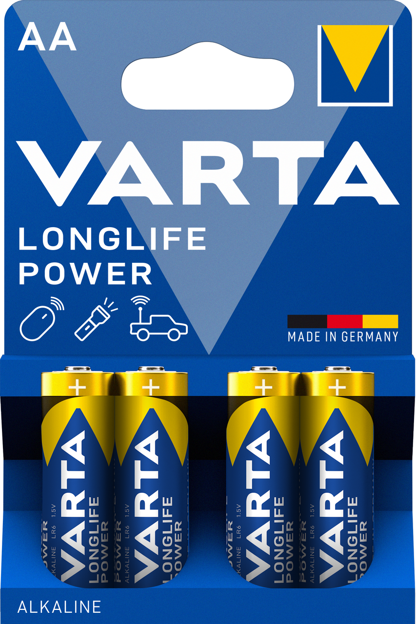 VARTA Batérie Longlife Power AA 4 ks
