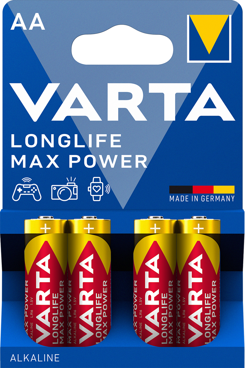 VARTA Batérie Longlife MaxPower AA 4 ks