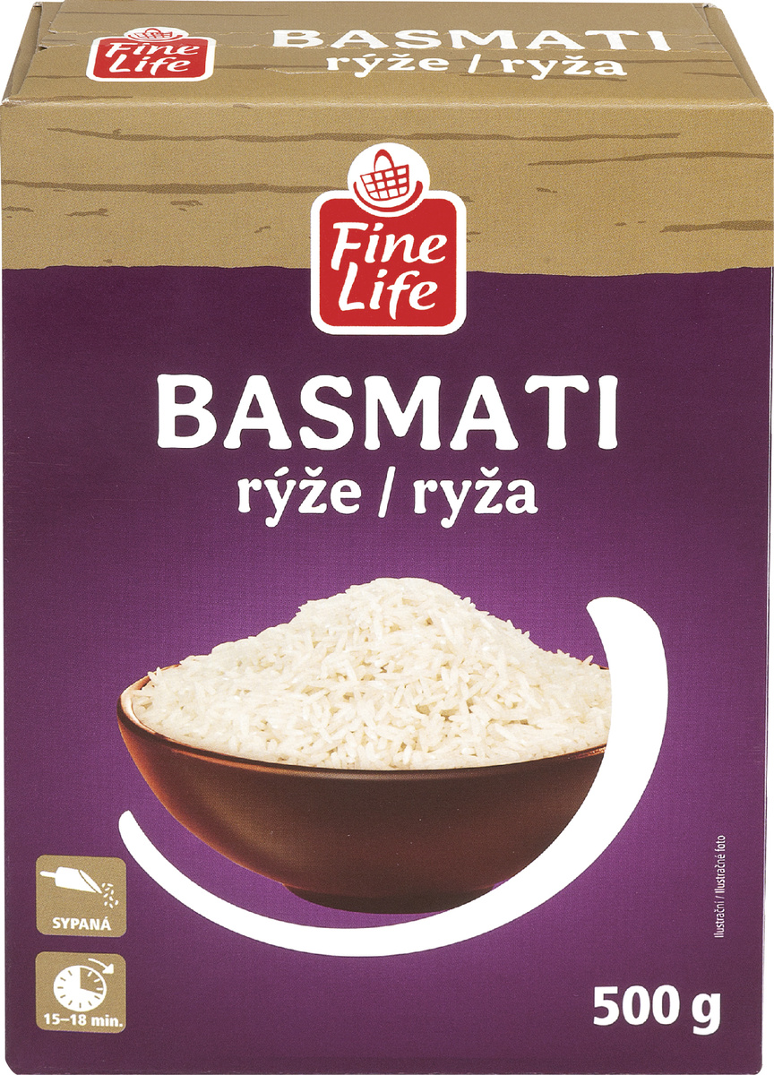 Fine Life Ryža Basmati 500 g