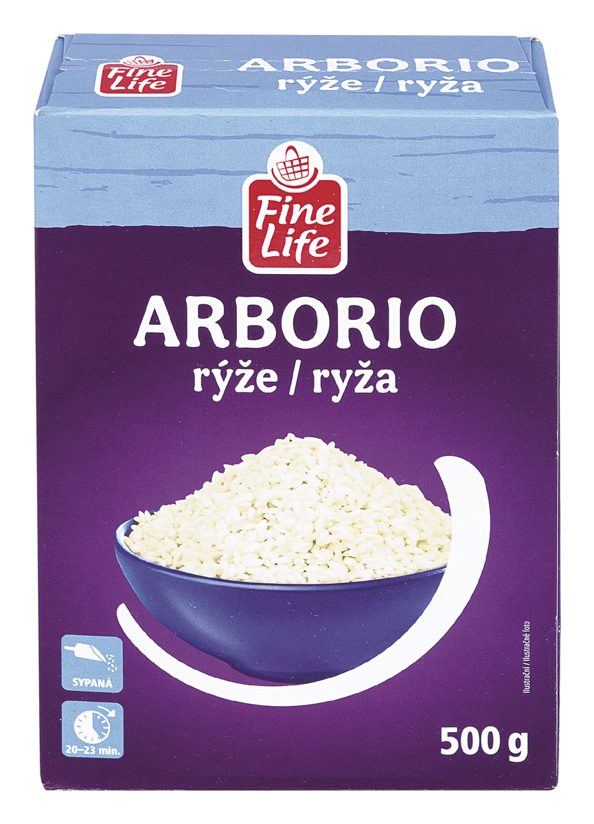 Fine Life Ryža Arborio 500 g
