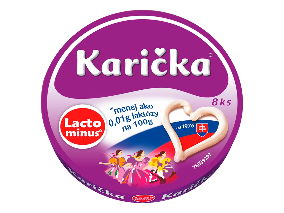 Karička Lacto Mínus tavený syr chlad. 120 g