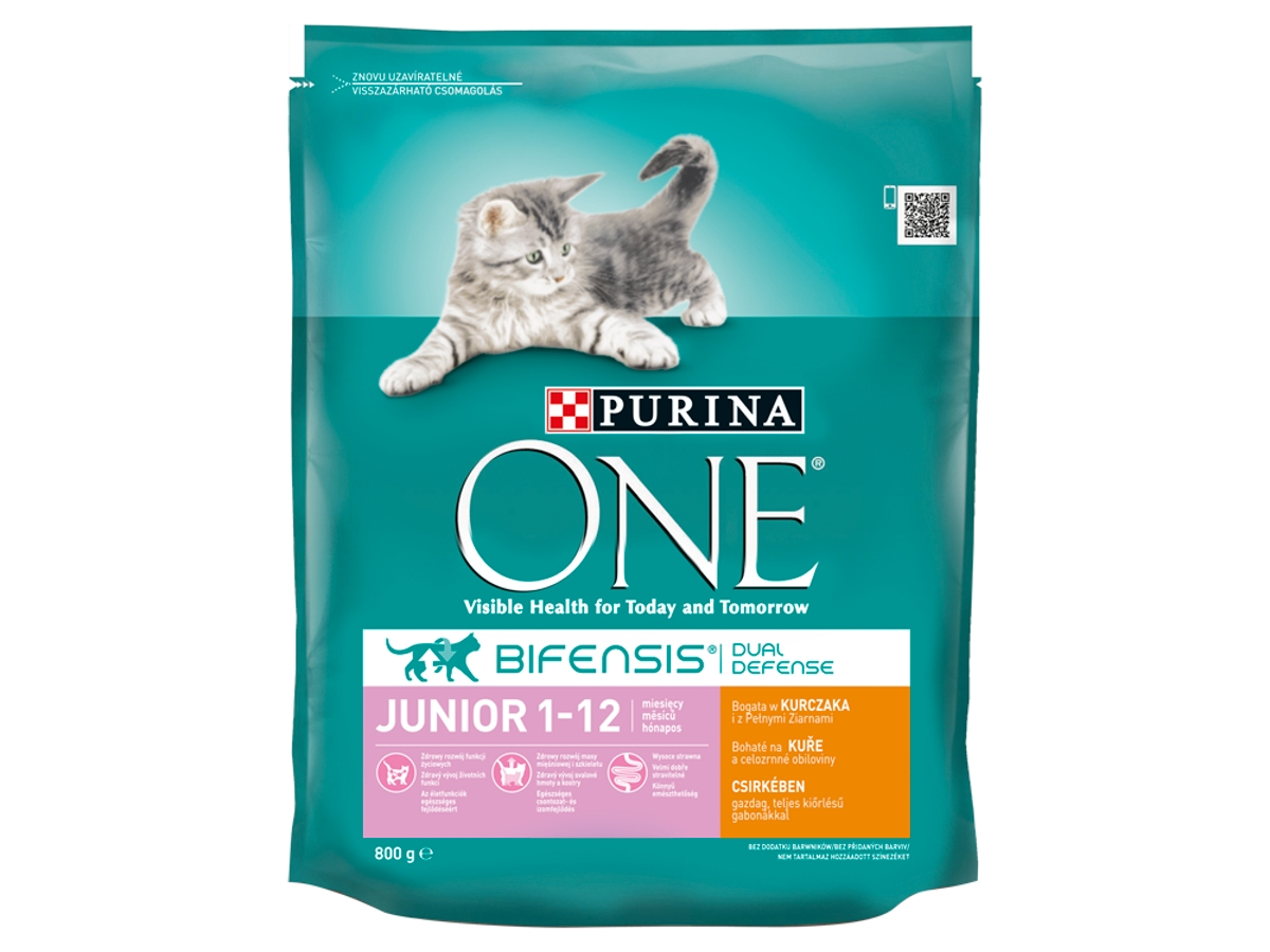 PURINA One Junior granuly kuracie 800 g