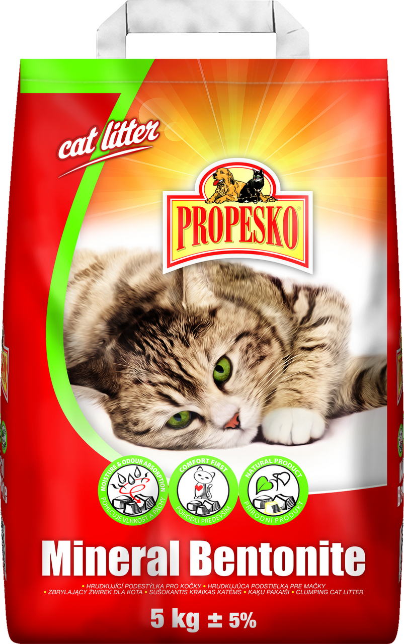 PROPESKO Stelivo pre mačky 5 kg