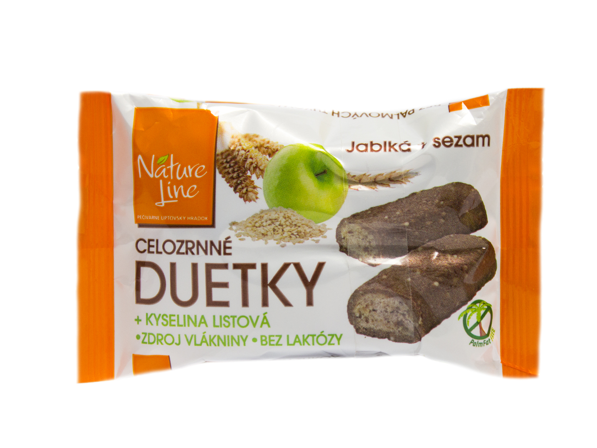 WISSA Duetky celozrnné sušienky plnené 50 g