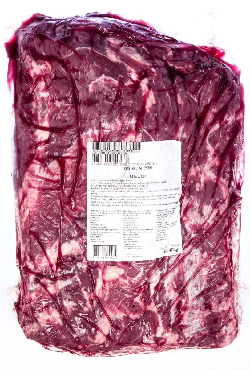 Chuck roll Evitas ARG chlad. váž. cca 6 kg