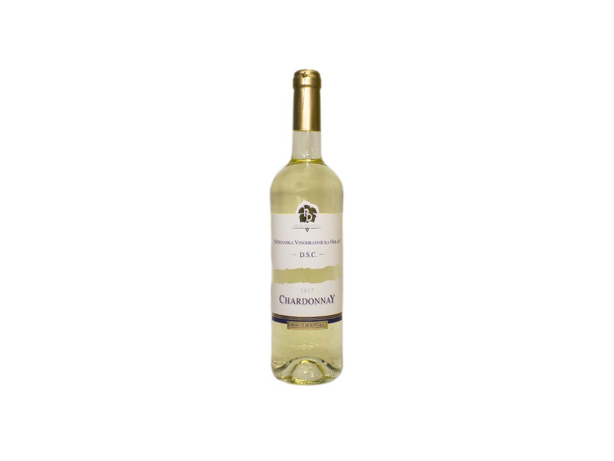 Poľnohospodárske družstvo Mojmírovce Chardonnay 750 ml