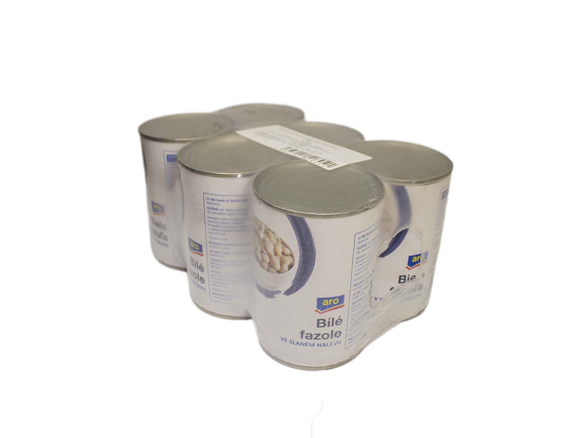 aro Fazuľa biela v náleve 6 x 425 ml