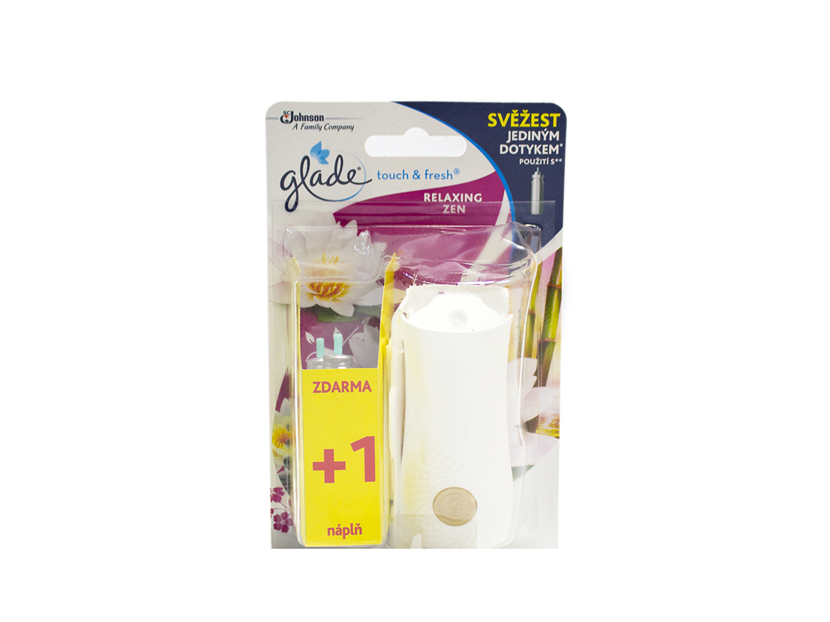 glade Relaxing Zen touch&fresh strojček a náhradná náplň 20 ml