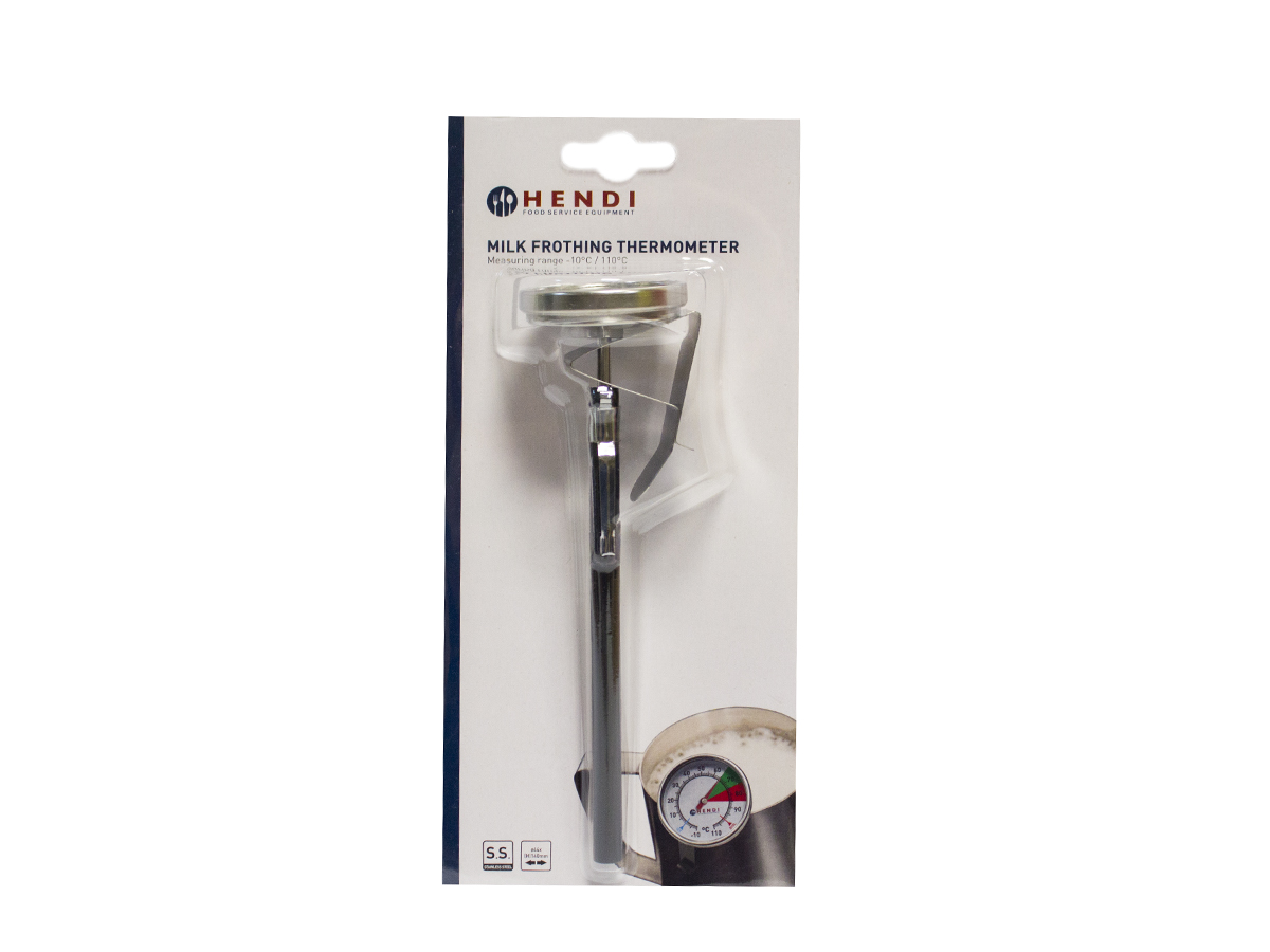 HENDI Teplomer na mlieko klip nerez 1 ks