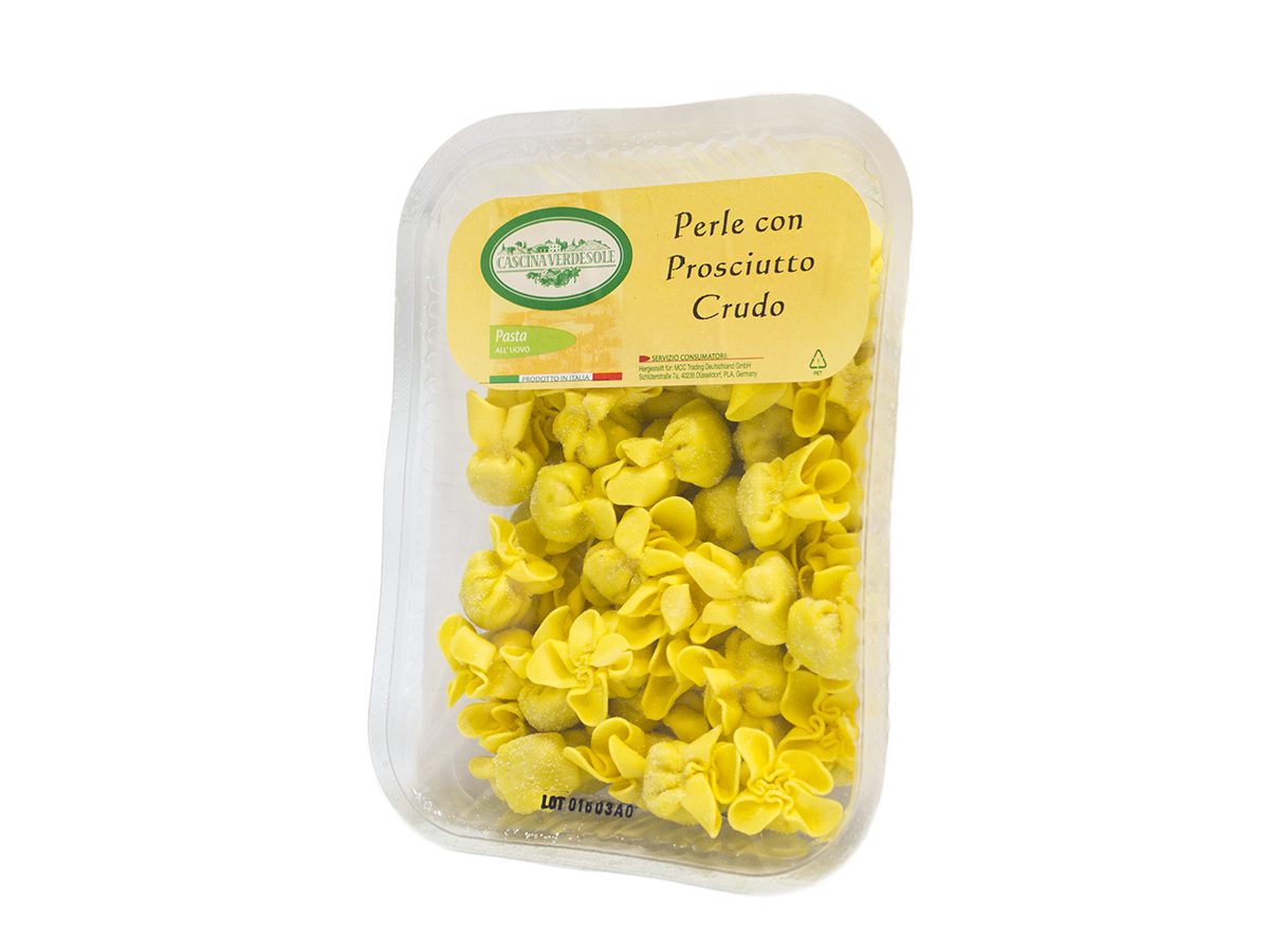 CASCINA VERDESOLE Perle Prosciuto Crudo cestoviny chlad. 250 g