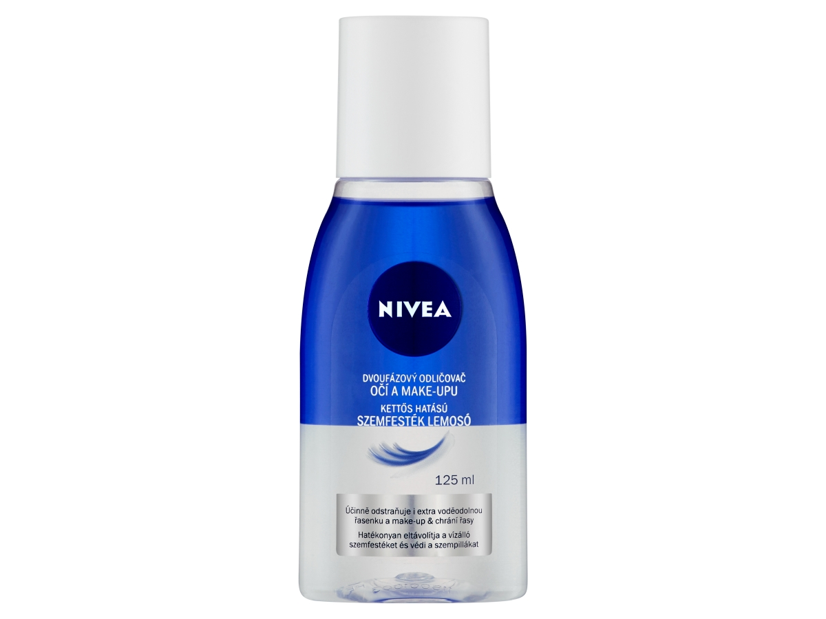 NIVEA Double Effect odličovač na oči a make-up 125 ml