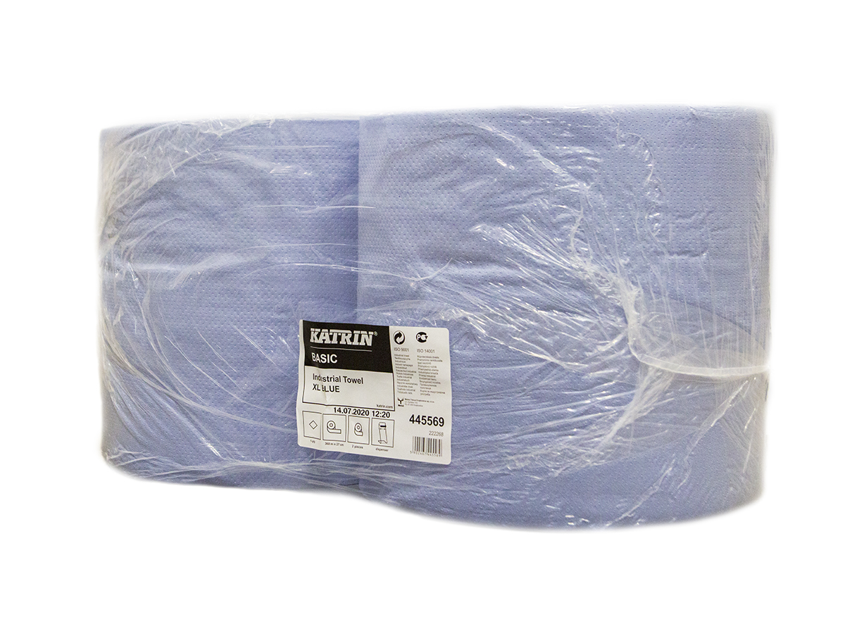 KATRIN Priemyselné utierky Basic XL 1-vrstvové 2ks