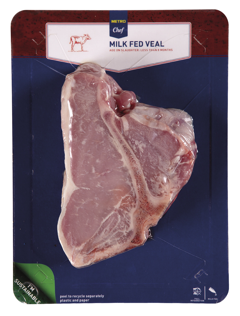 METRO Chef Teľací T-Bone steak chlad. váž. cca 300 g