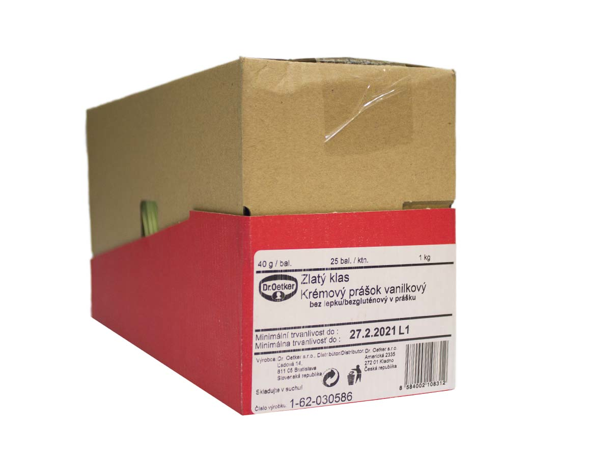 Dr. Oetker Zlatý klas bezgluténový 25 x 40 g