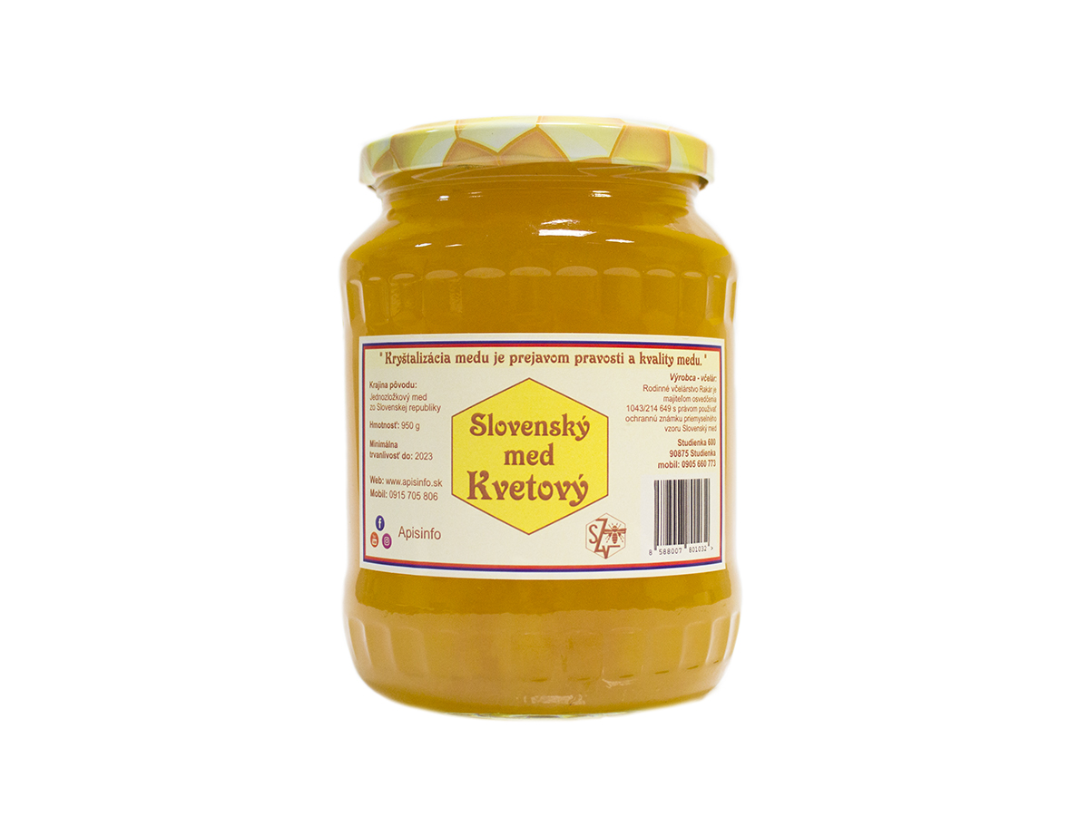 SLOVENSKÝ MED Kvetový 950 g