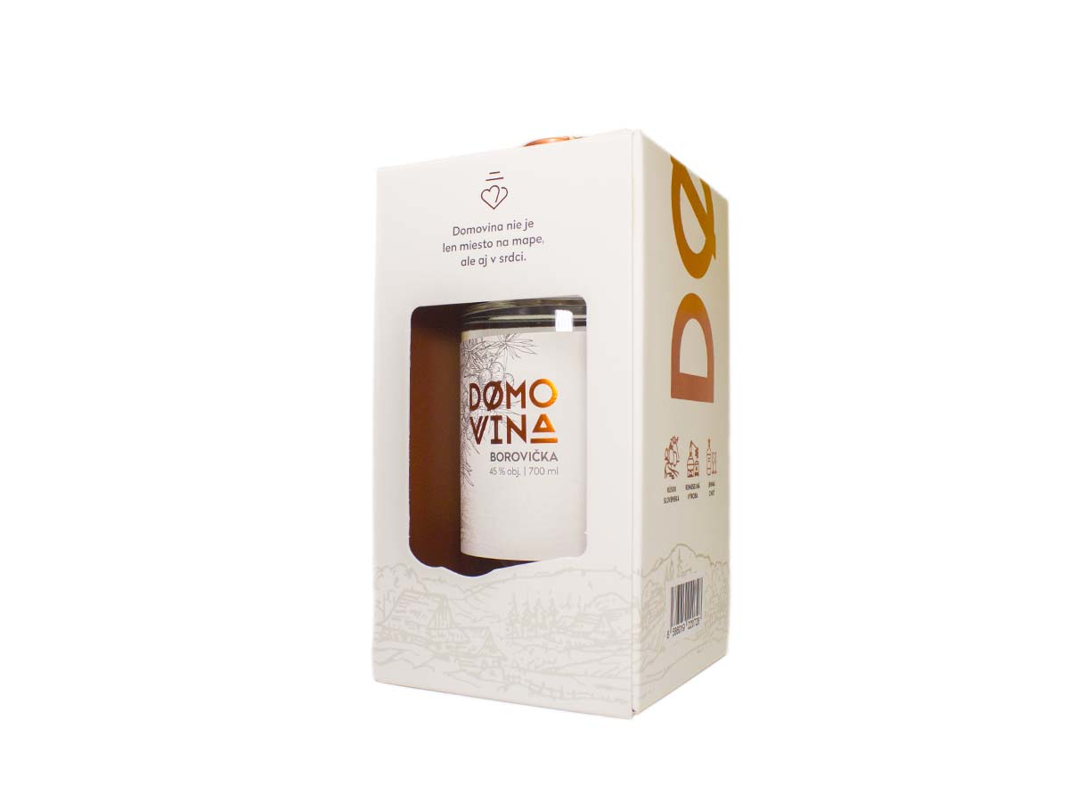 DOMOVINA Borovička 45% 700 ml