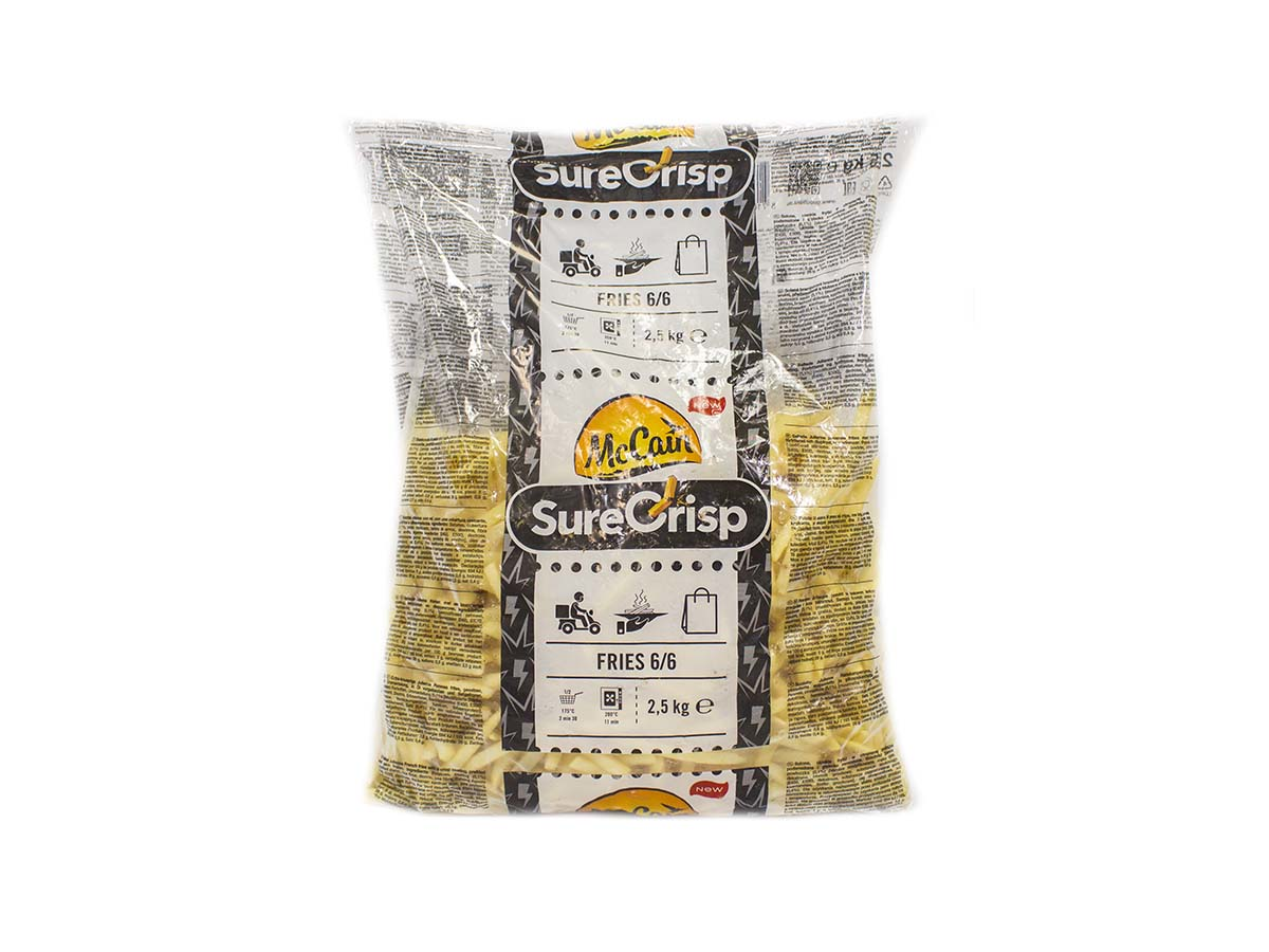 McCain SureCrisp hranolky 6/6 mraz. 2,5 kg