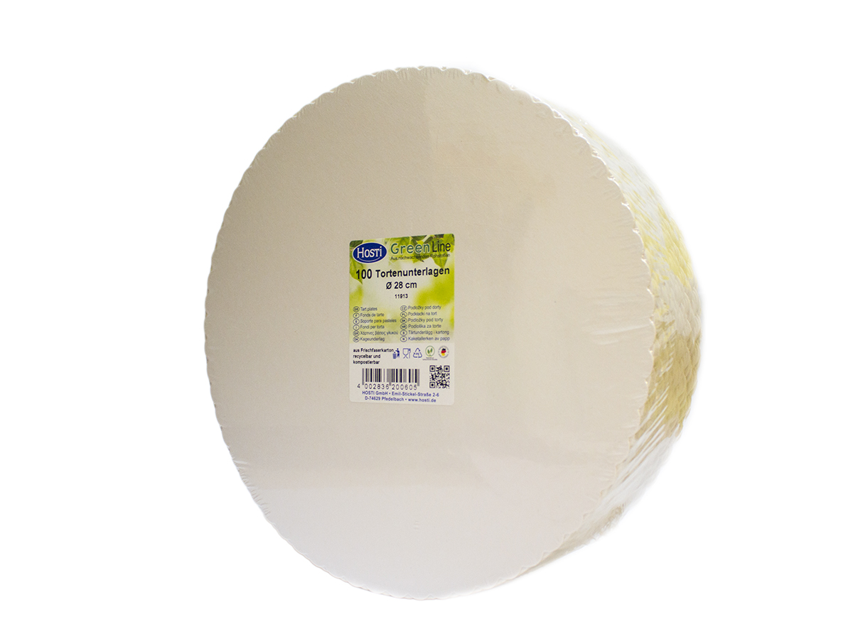 Papierová podložka pod tortu 28 cm 100 ks
