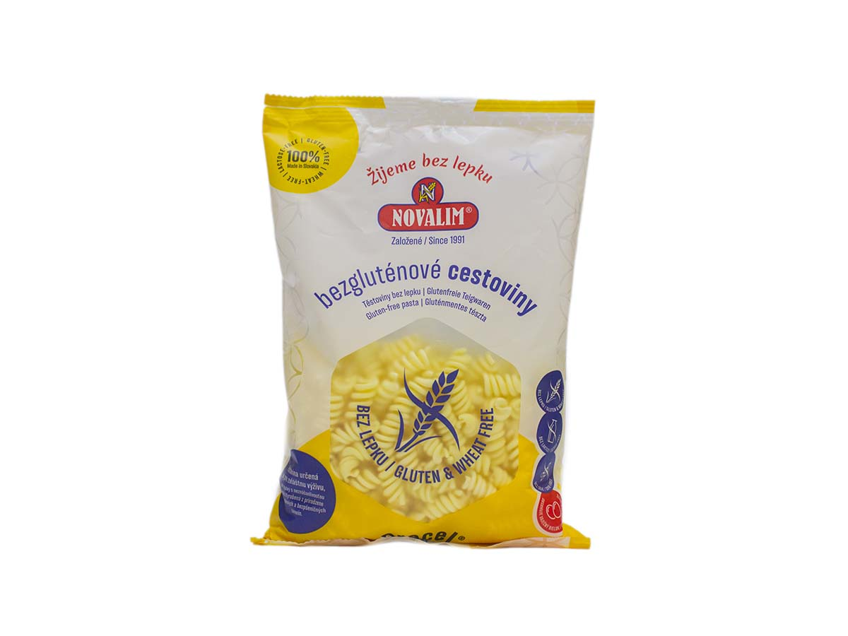 Novalim Procel Špirály bezlepkové cestoviny 250 g