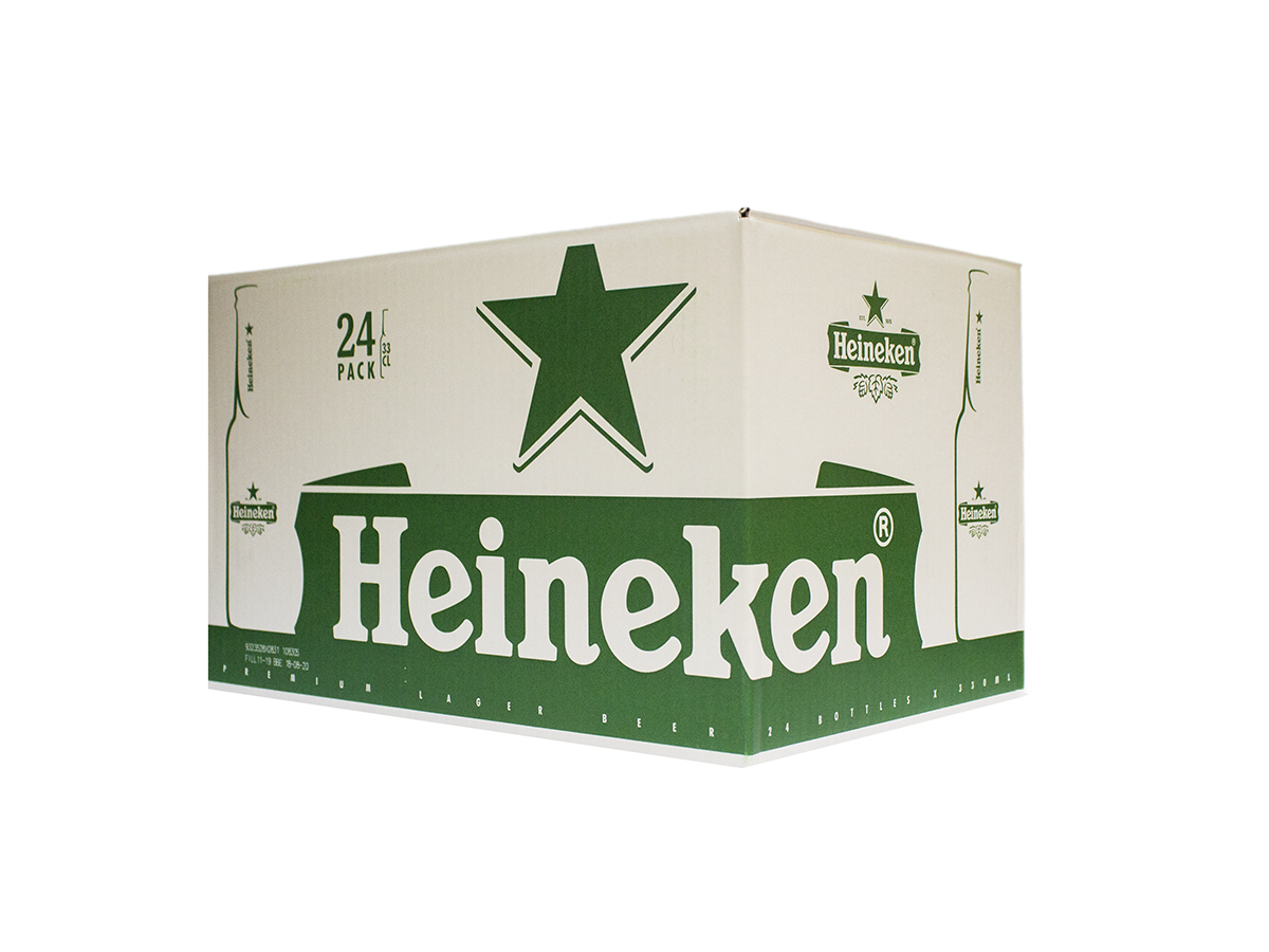 Heineken pivo 12° 24 x 330 ml SKLO