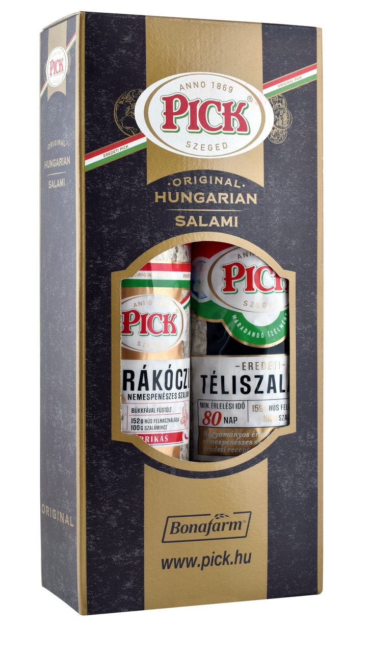Pick Saláma chlad. 2x400 g darčekové balenie
