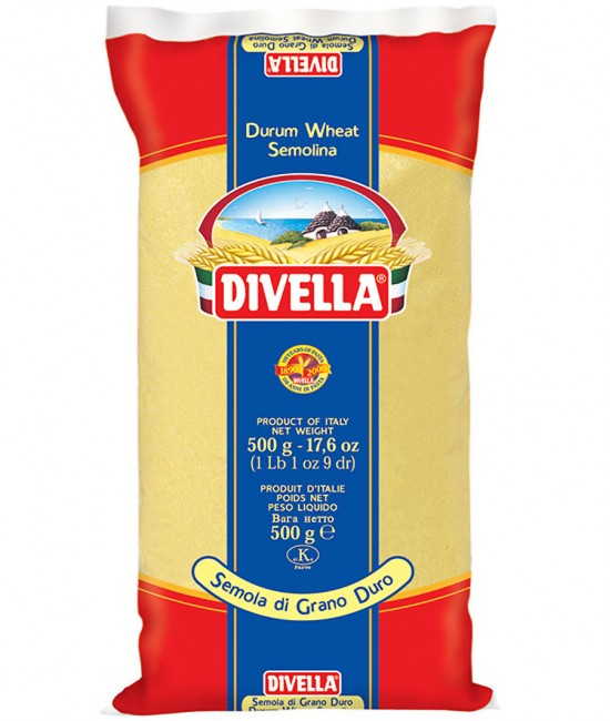 DIVELLA Semola di Grano Duro pšeničná krupica 500 g