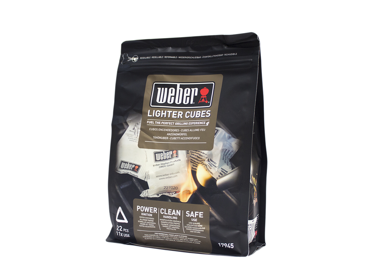 weber Podpaľovacie kocky biele 1 ks