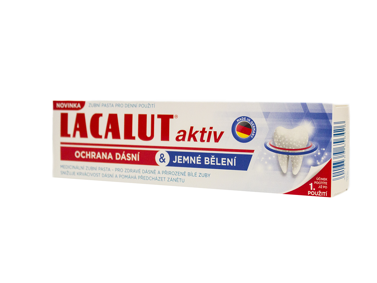 LACALUT Aktiv White zubná pasta 75 ml
