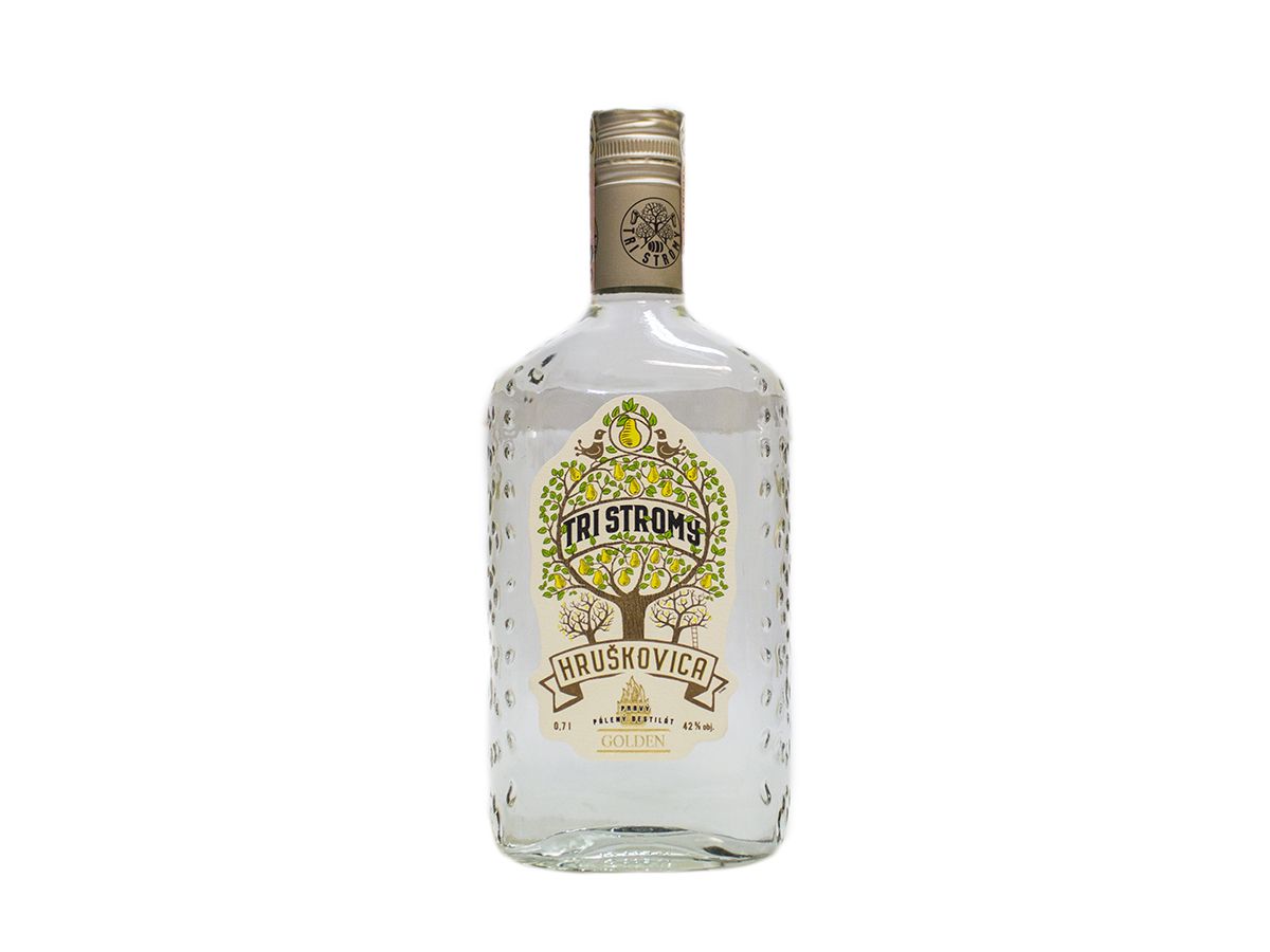STOCK Tri stromy Hruškovica 42% 700 ml