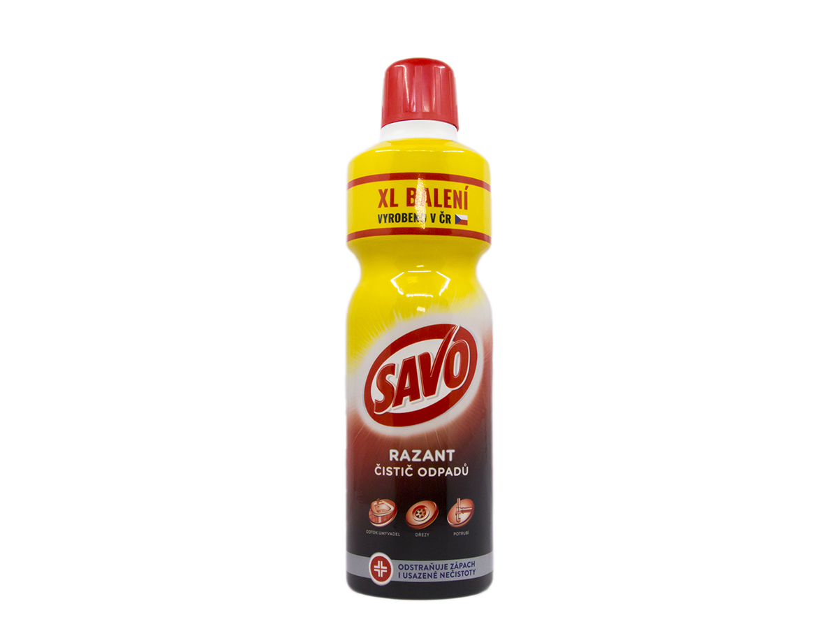 SAVO Razant čistič odpadov 6 x 1,2 L