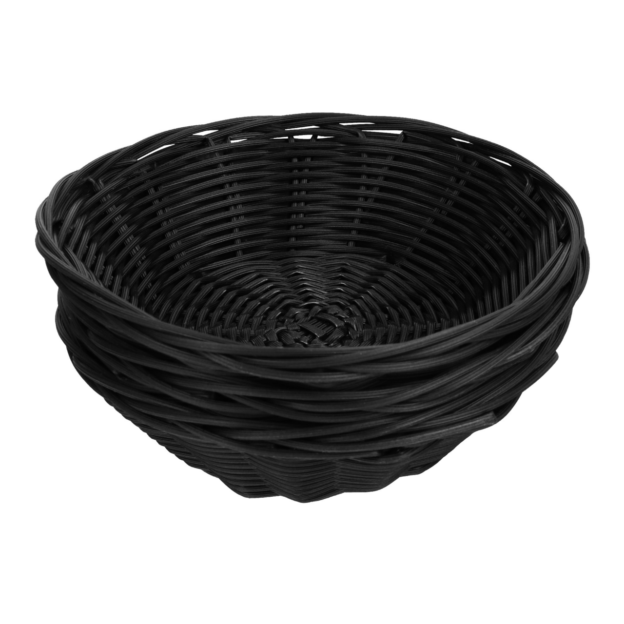 aro Košíky plastové 18 cm čierne 3 ks