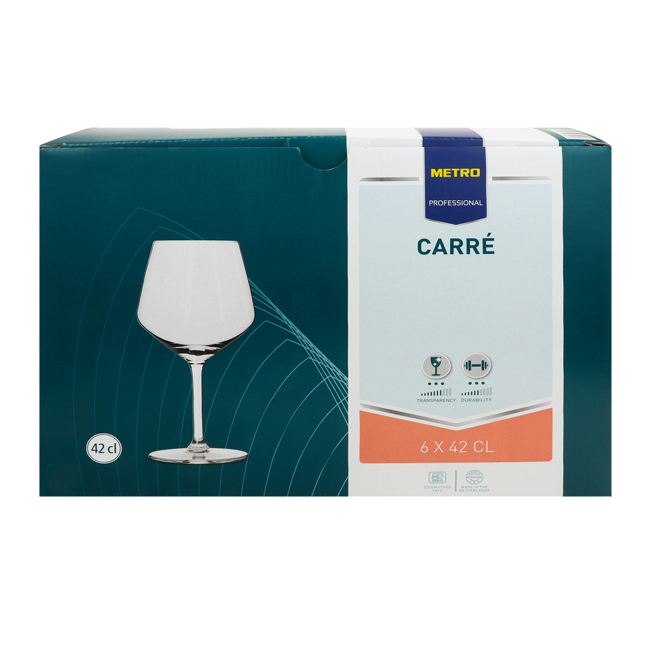 METRO PROFESSIONAL Pohár na víno Carré 420 ml 6 ks