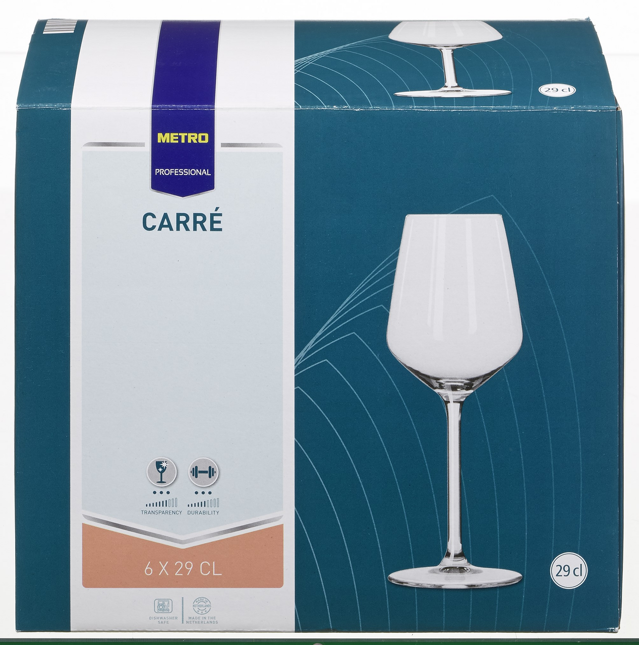 METRO PROFESSIONAL Pohár na víno Carré 290 ml 6 ks