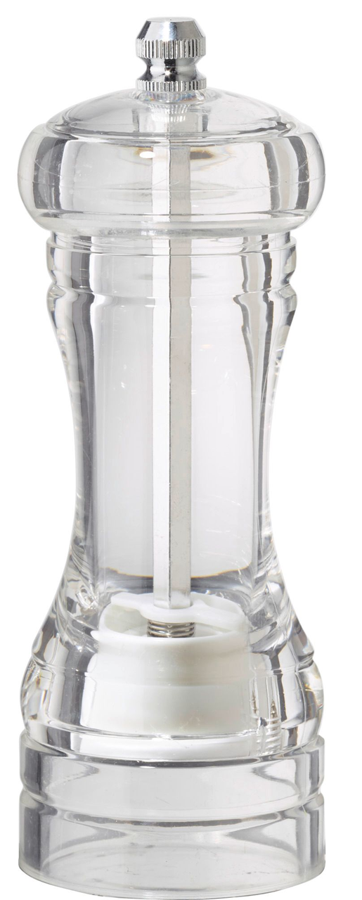 METRO PROFESSIONAL Mlynček na soľ a korenie transparentný 13,5 cm 1 ks