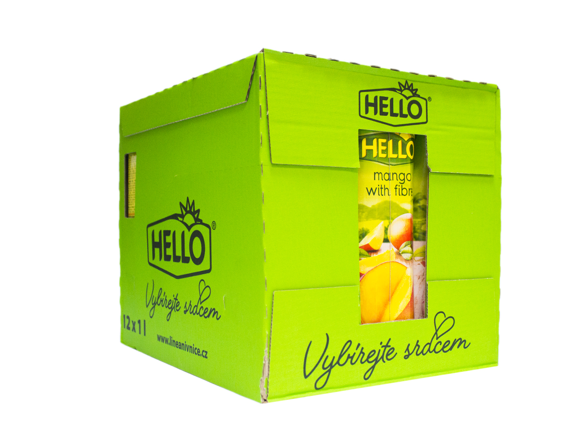 Hello Mango nektár 12 x 1 l tetrapack