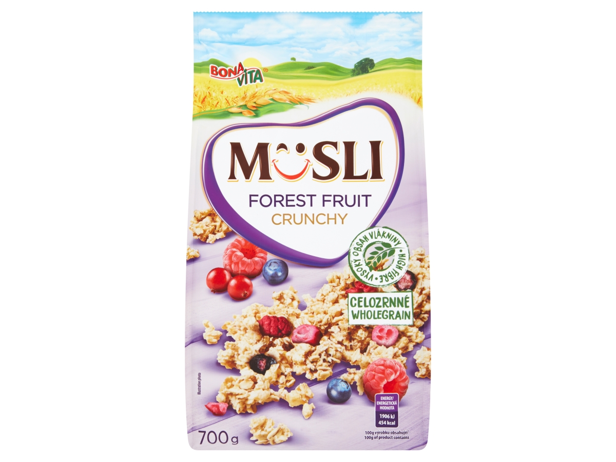 BONAVITA Musli Crunchy Forest Fruit 700 g
